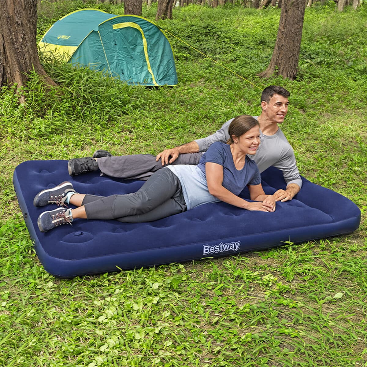 Bestway Colchon Doble con Hinchador de Pie 191x137x28 cm Hinchable y Camping 67225 - Image 3