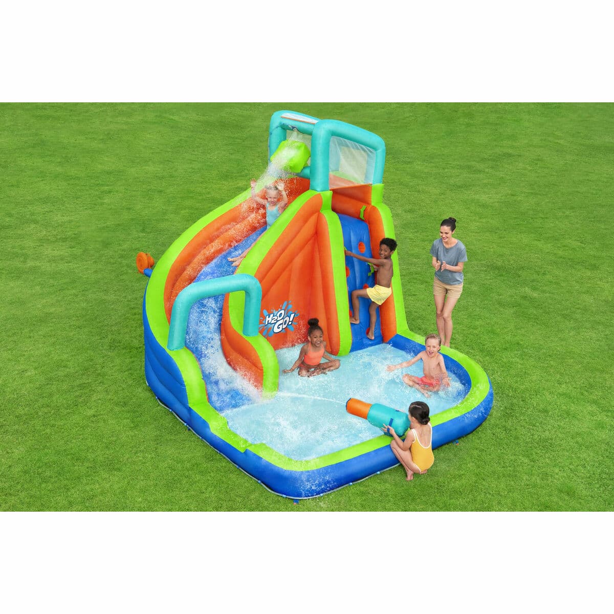Bestway Aufblasbares Wasserpark 365x320x240 cm + 5 Jahre Garten 53408 - Image 21