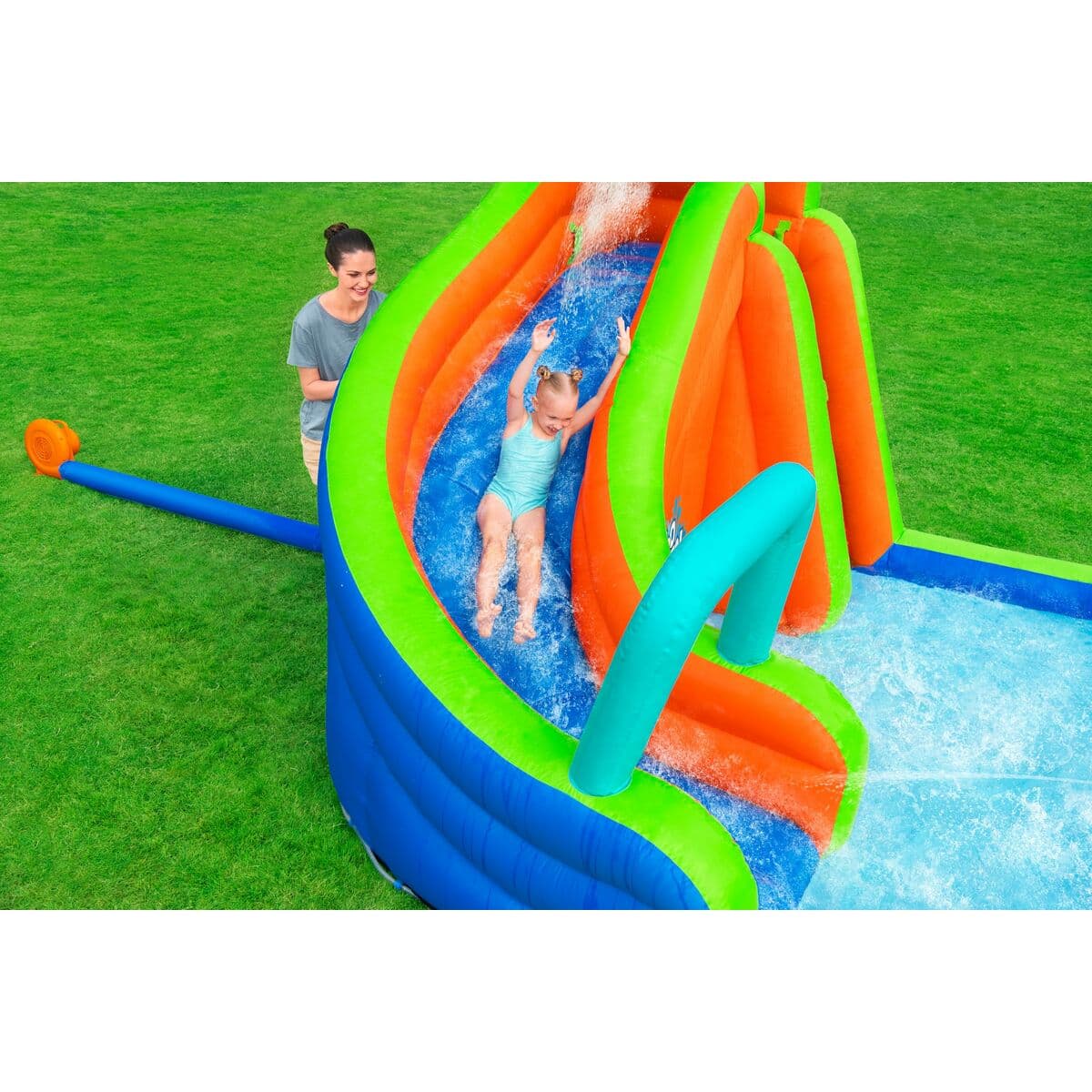 Bestway Aufblasbares Wasserpark 365x320x240 cm + 5 Jahre Garten 53408 - Image 29