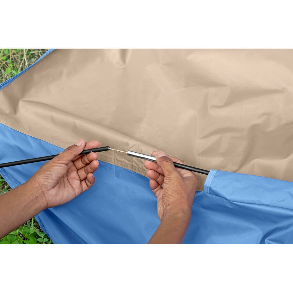 Bestway Zelt Polyester Fiberglas 200x100x100 cm Aufblasbar und Camping 68001 - Image 7