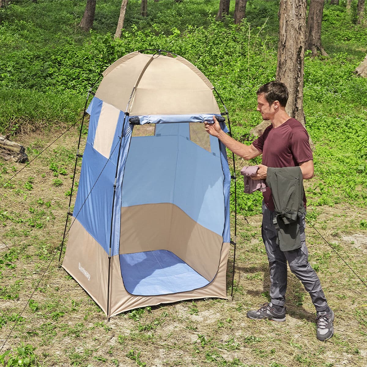 Bestway Tienda Fibra de Vidrio Fibra 110x110x190 cm Camping 68002 - Image 3