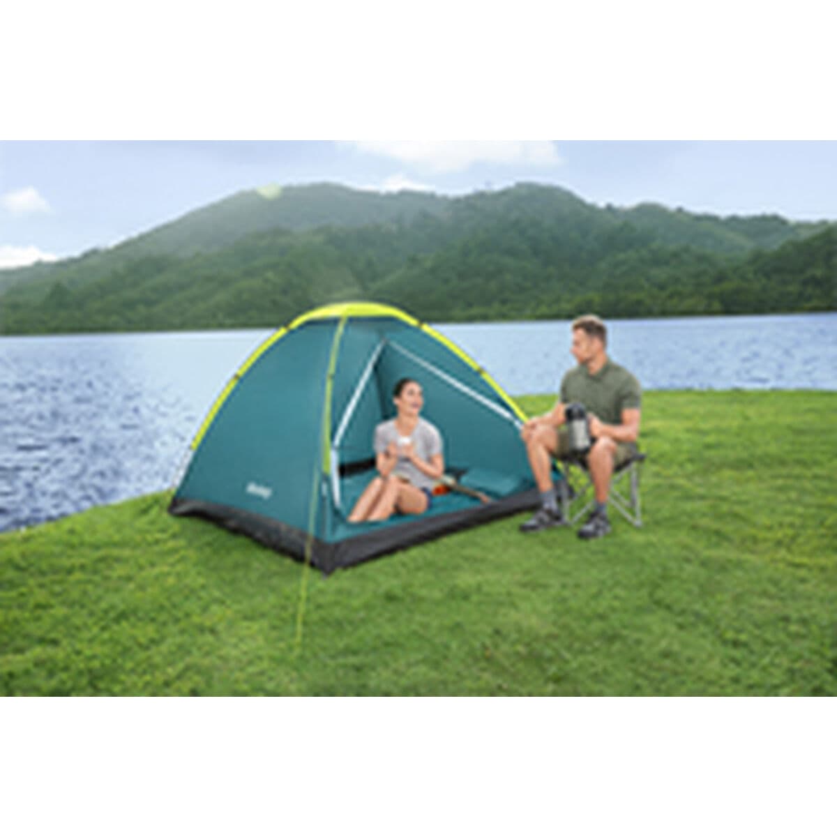 Bestway Polyester Fiberglasstält 205x145x100 cm Camping 68084 - Image 16