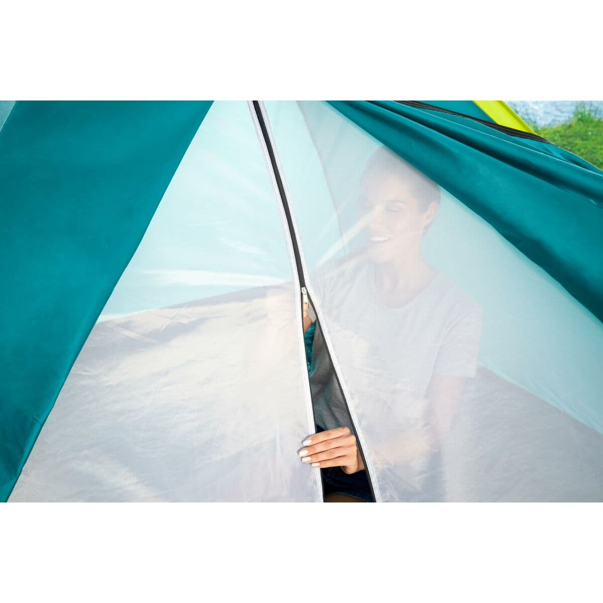 Bestway Polyester Fiberglasstält 205x145x100 cm Camping 68084 - Image 17