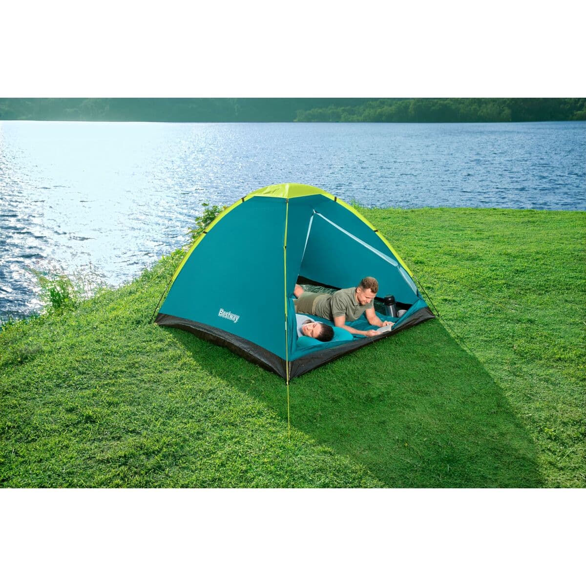 Bestway Polyester Fiberglasstält 205x145x100 cm Camping 68084 - Image 7
