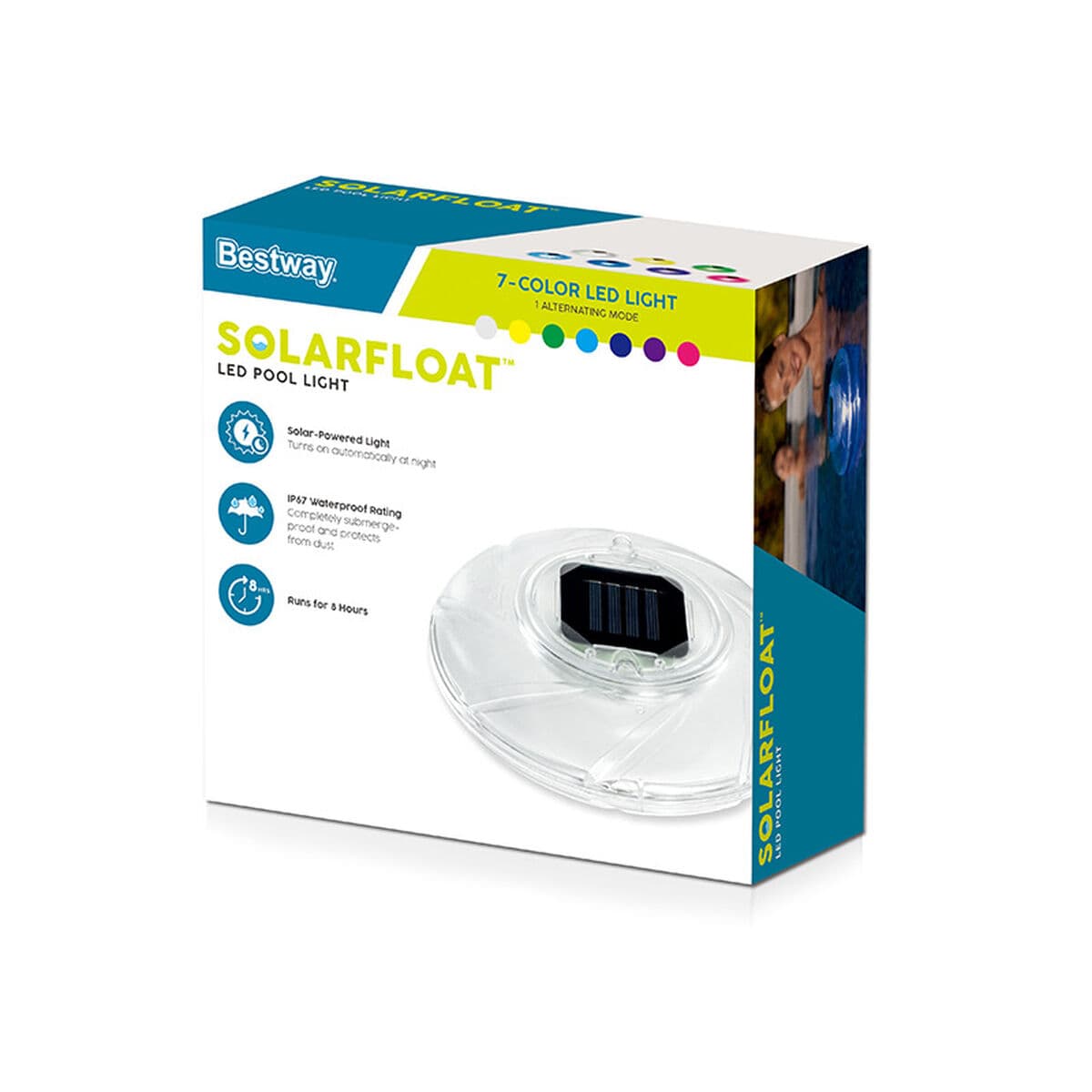 Bestway Luz Solar Flotante D18 cm Piscina y Jardin 58111 - Image 2