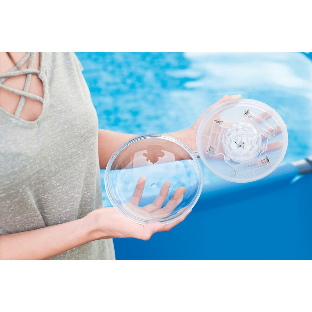 Luz Solar Flotante para Piscina Bestway Ø 14 cm (1 unidad) - Image 11