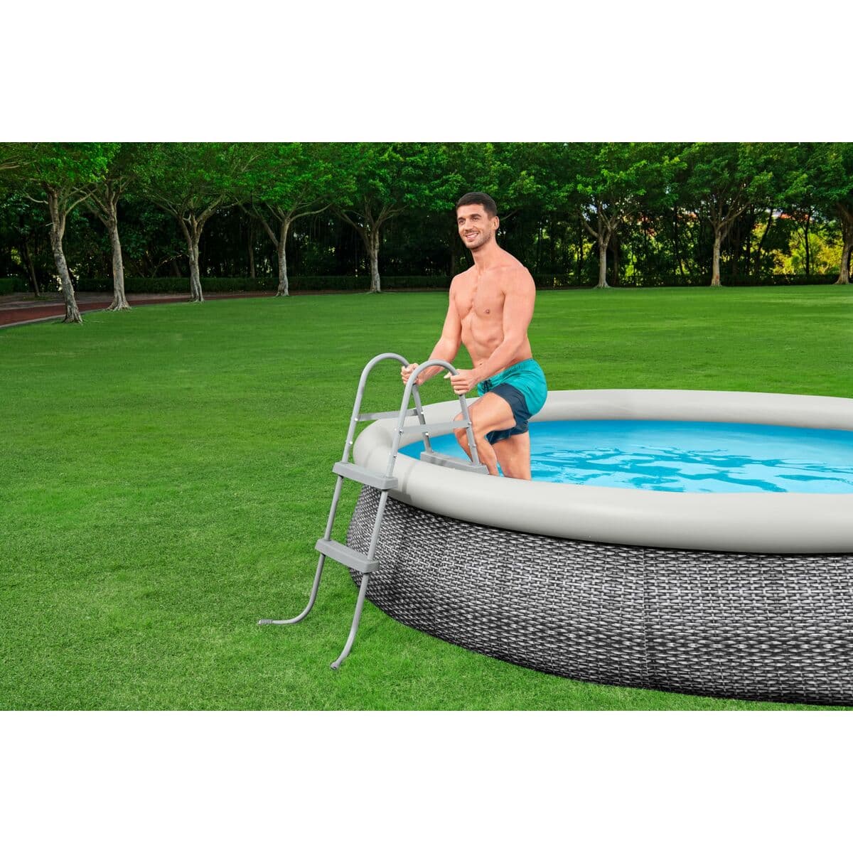 Bestway Escalera de Piscina 84 cm Jardin 58430 - Image 21