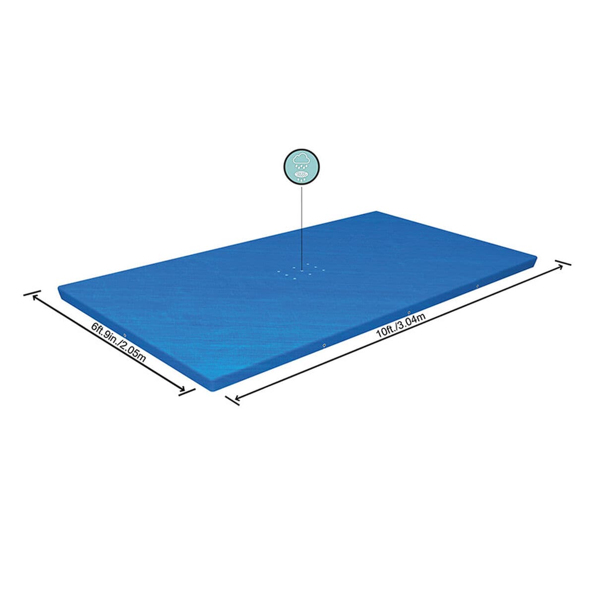 Cubrepiscinas Bestway Azul 300 x 201 x 66 cm - Image 2