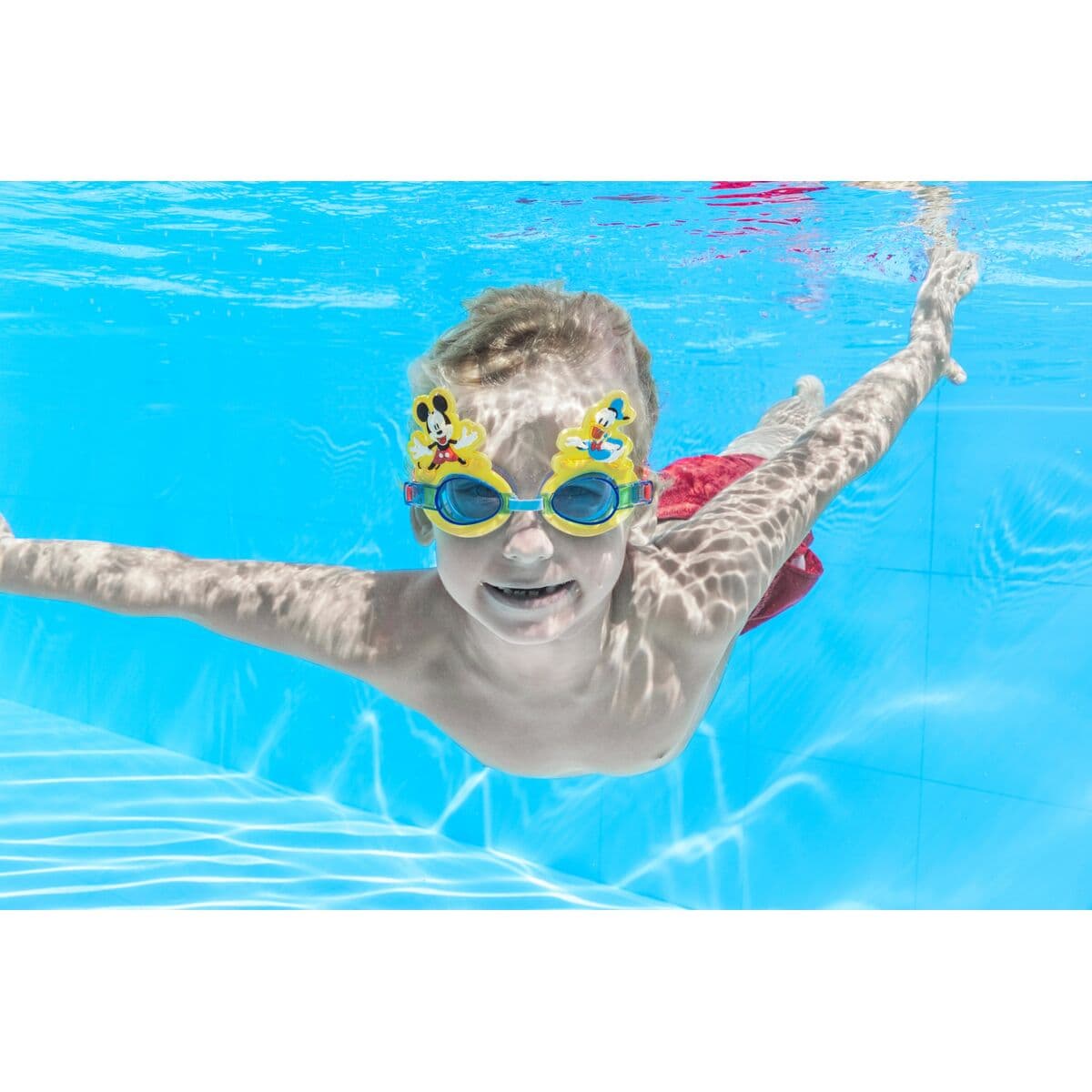 Bestway Schwimmbrille für Kinder Silikon Mickey & Freunde +3 Jahre Strand und Pool 09110 - Image 12
