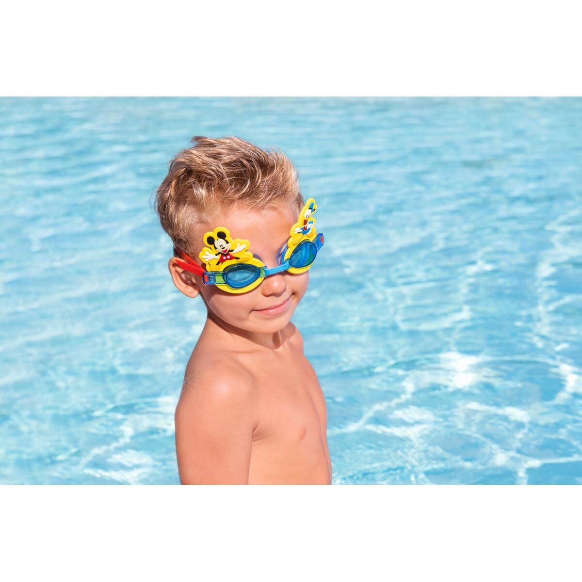 Bestway Schwimmbrille für Kinder Silikon Mickey & Freunde +3 Jahre Strand und Pool 09110 - Image 13