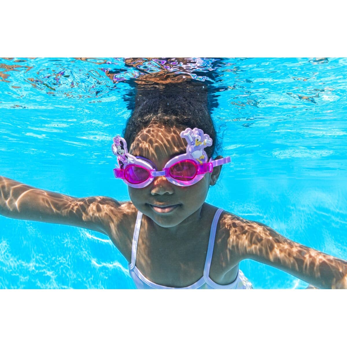Bestway Minnie & Friends Simglasögon för barn Silikonrem +3 år Pool och Strand 09112 - Image 4