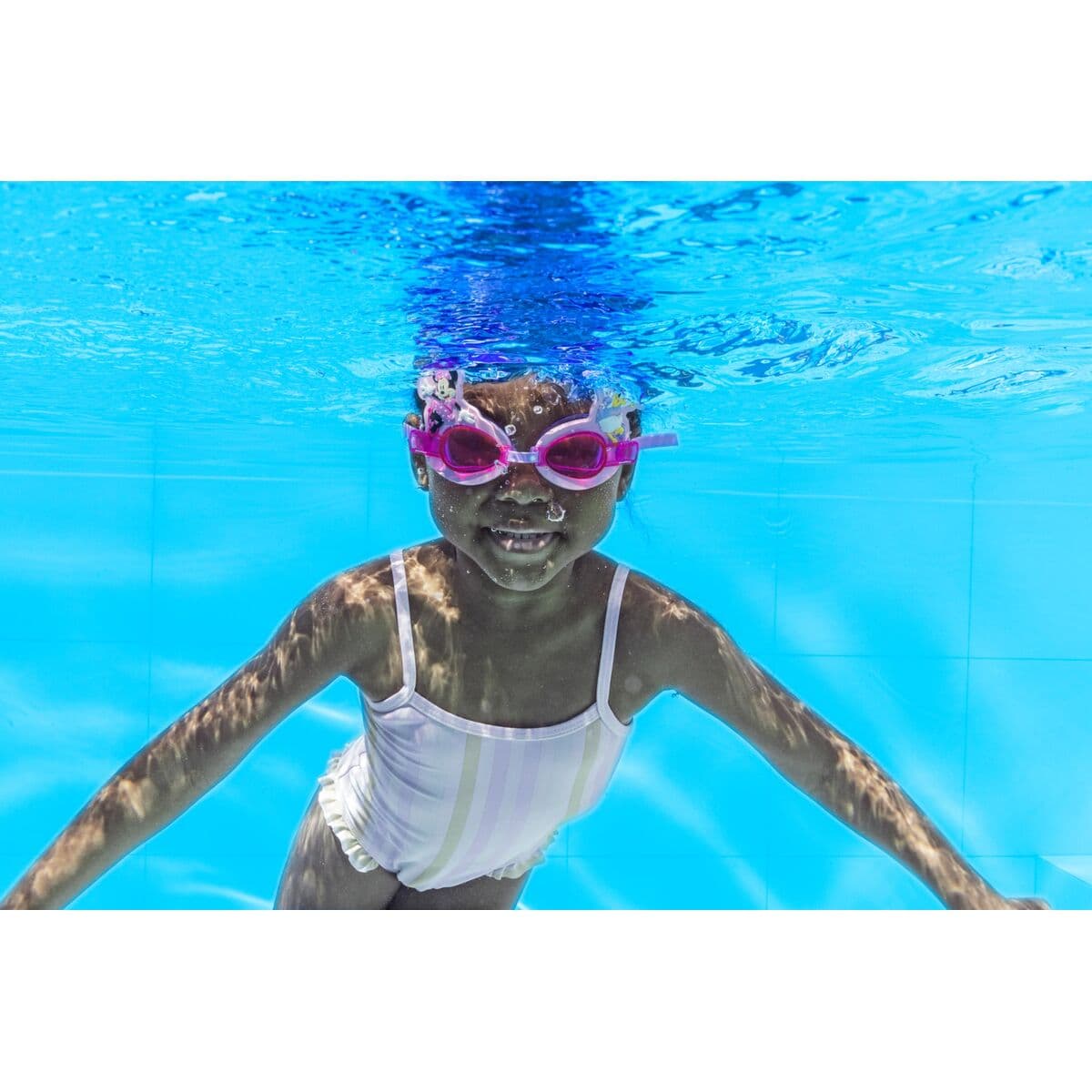 Bestway Minnie & Friends Simglasögon för barn Silikonrem +3 år Pool och Strand 09112 - Image 9