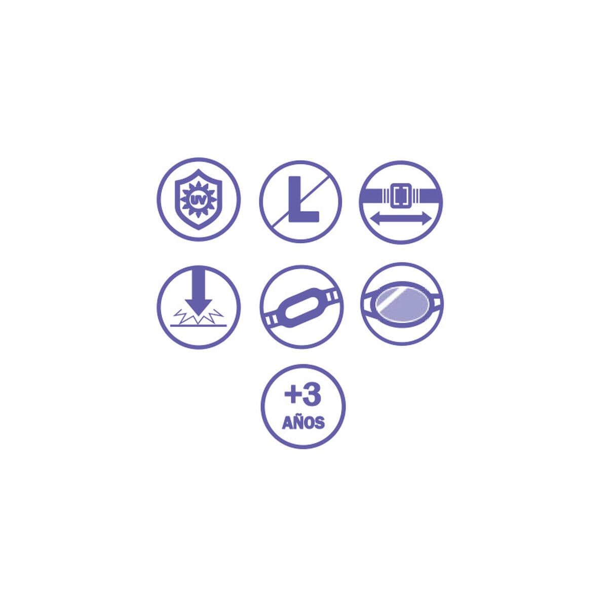 Bestway Spiderman Simglasögon för barn Silikonrem +3 år Strand och Pool 98022 - Image 3