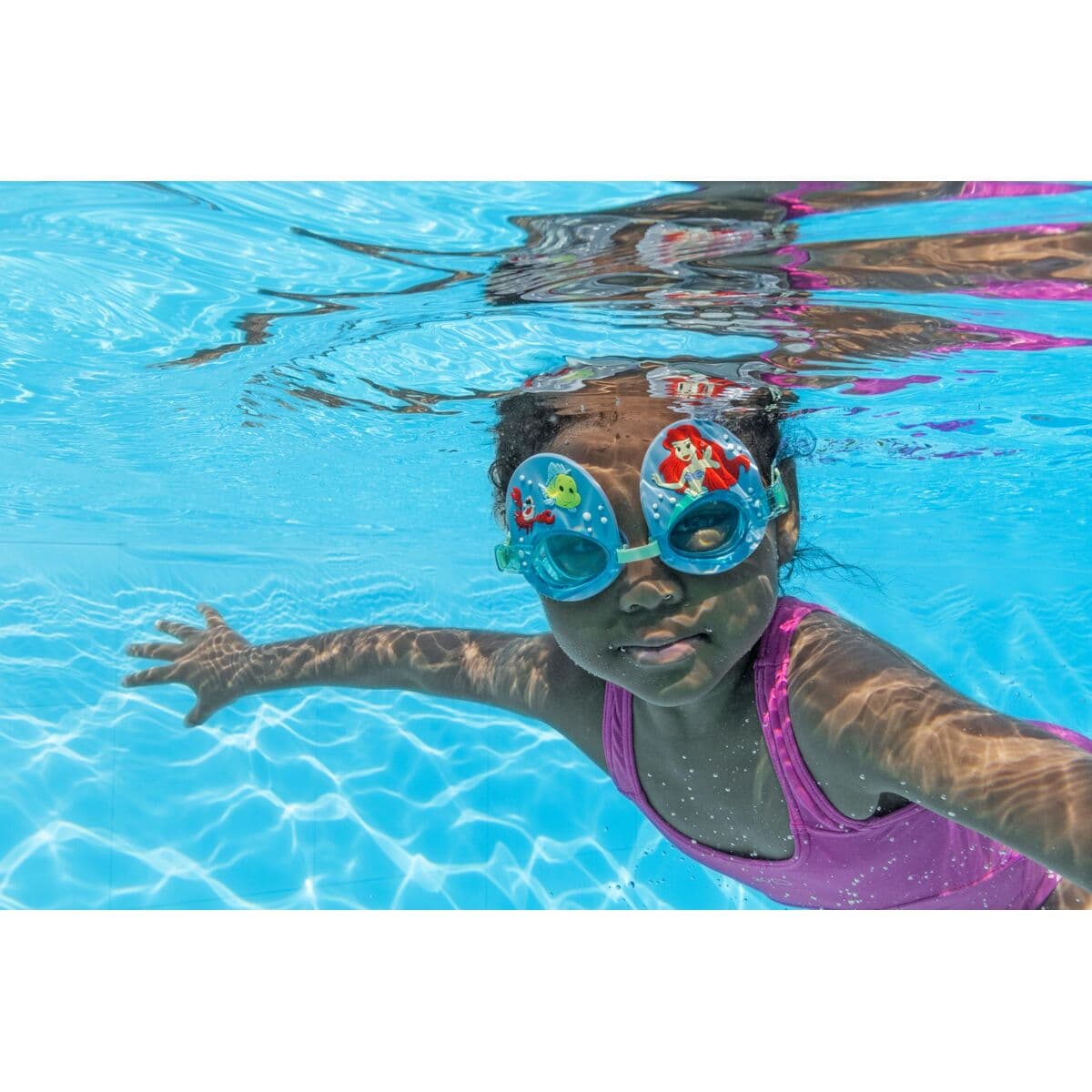 Bestway Kinder Schwimmbrille Silikonband Meerjungfrau +3 Jahre Pool und Strand 09113 - Image 10