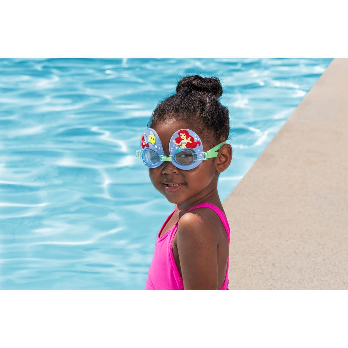 Bestway Kinder Schwimmbrille Silikonband Meerjungfrau +3 Jahre Pool und Strand 09113 - Image 12