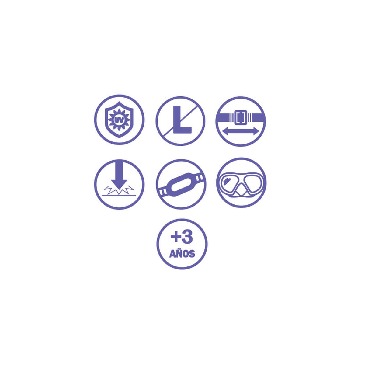 Niršanas maska Bestway Zils Spiderman - Image 3