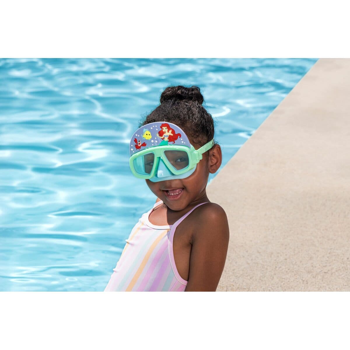 Bestway Barnens simglasögon med silikonrem Prinsessor +3 År Pool och Strand 09115 - Image 11