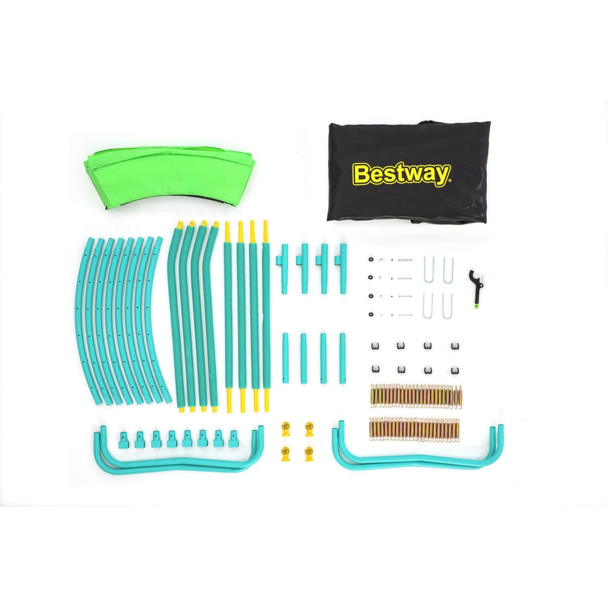 Bestway Cama da Saltar Infantile 244x220 cm +6 Anni Giardino 59102 - Image 3