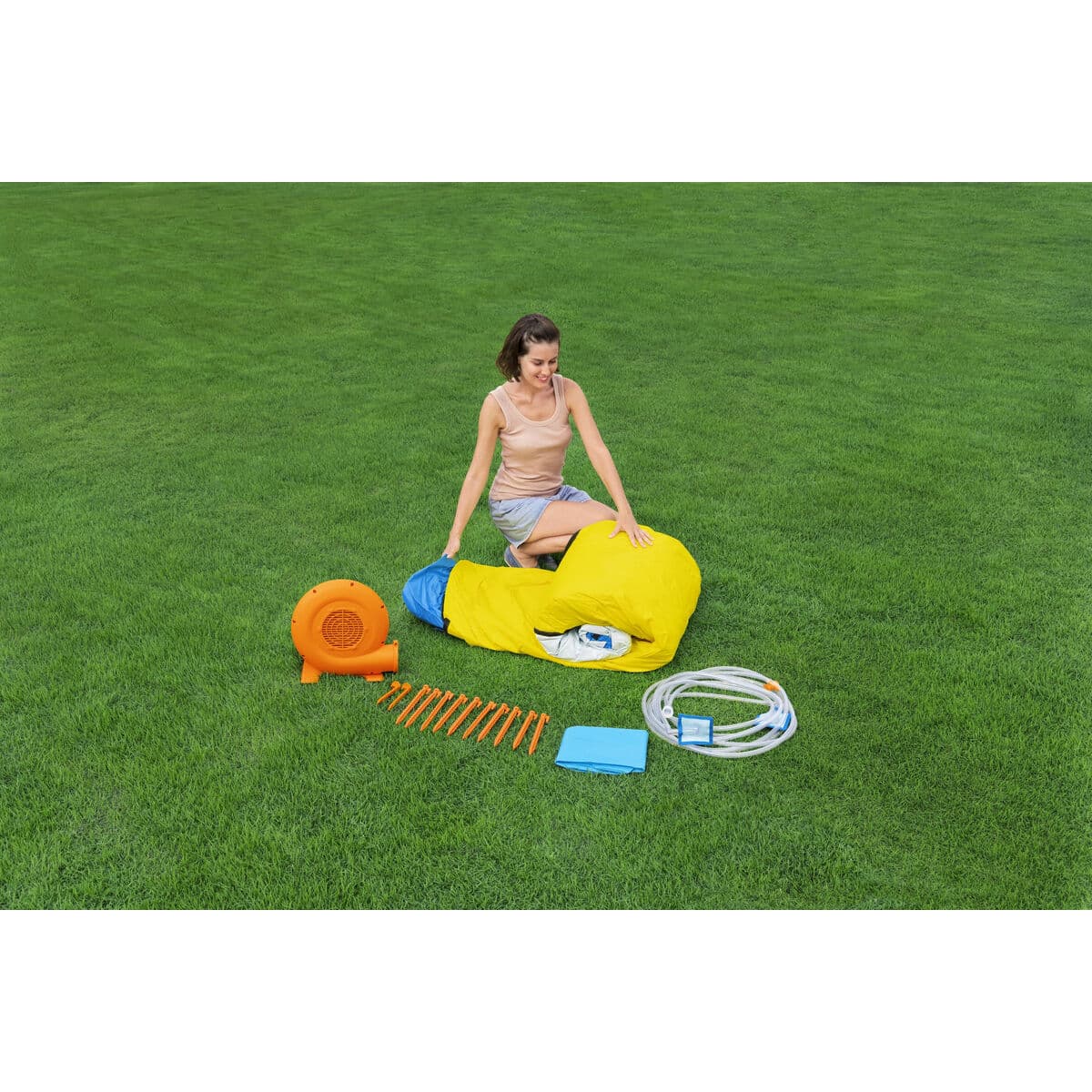 Bestway Aufblasbare Wasserpark 435x286x267cm + 5 Jahre Garten 53478 - Image 3