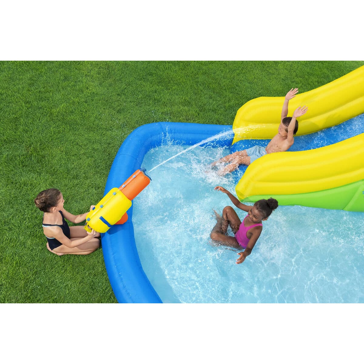 Bestway Aufblasbare Wasserpark 435x286x267cm + 5 Jahre Garten 53478 - Image 15