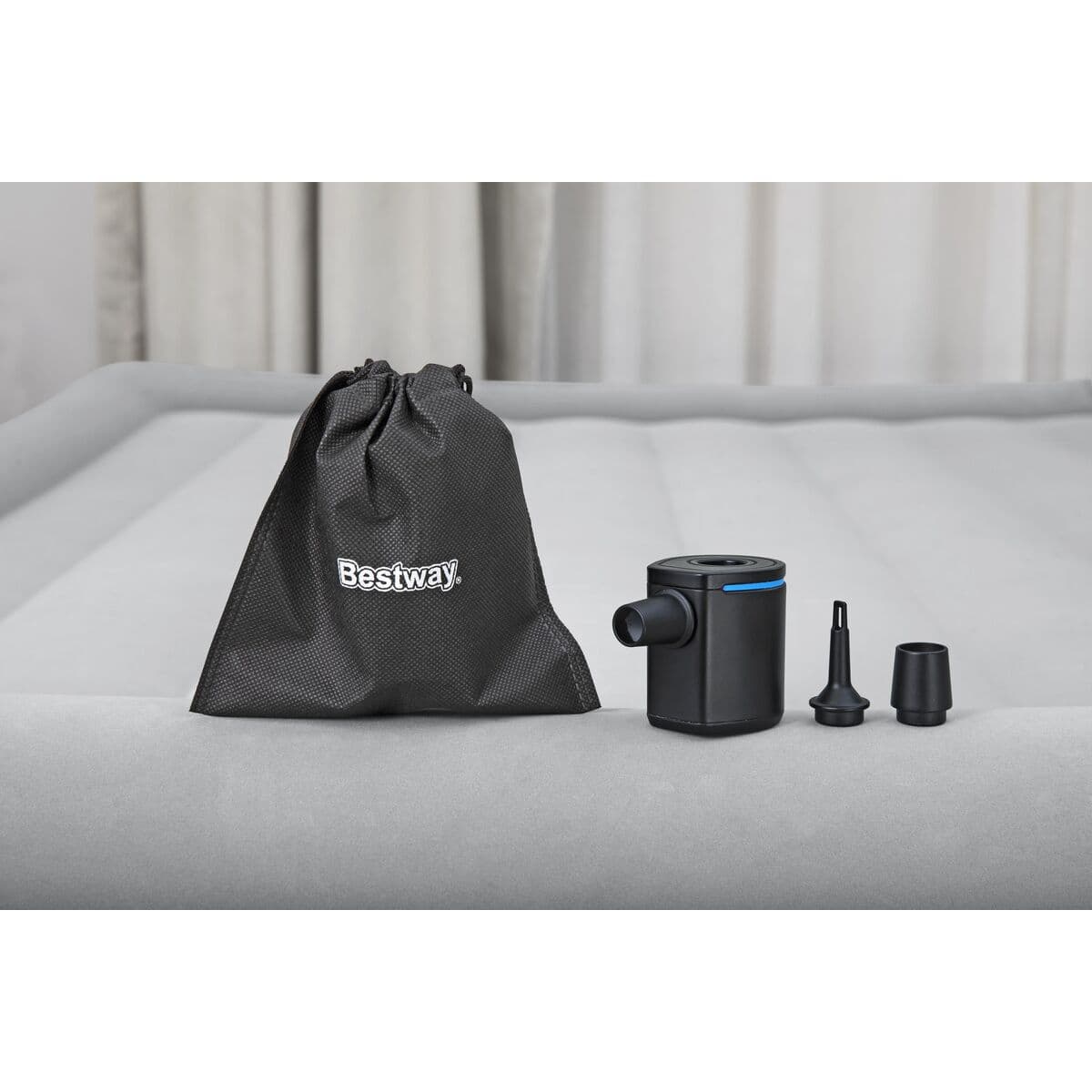 Bestway Elektro-Luftpumpe 57x5x65 cm 90 L/min Aufblasbar Camping 62289 - Image 3