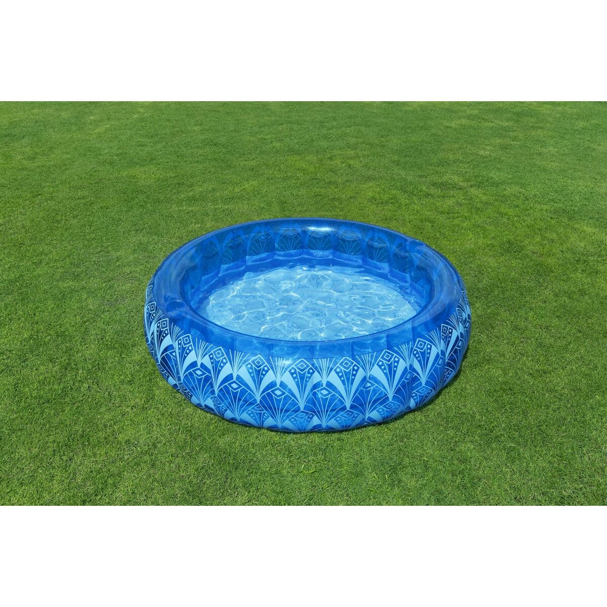 Bestway Piscina Hinchable Extra Resistente Azul Bohemio 168x53 cm +6 Años Jardin 54479 - Image 4