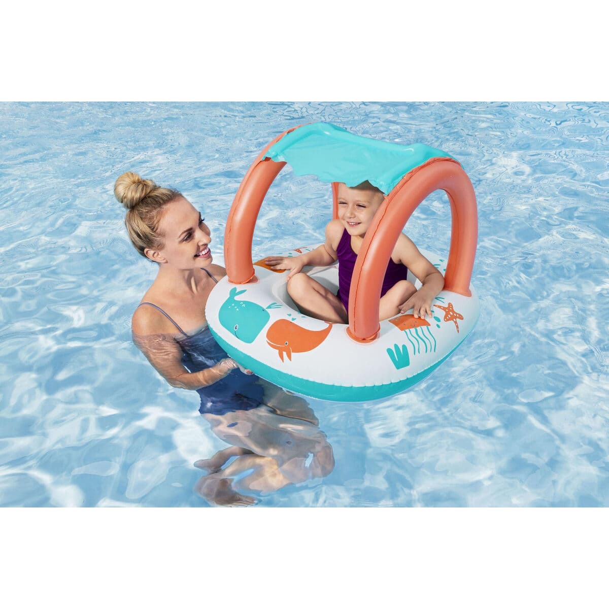 Bestway Barca Hinchable Infantil Confort 84x67 cm +3 Años Playa y Piscina 34203 - Image 3