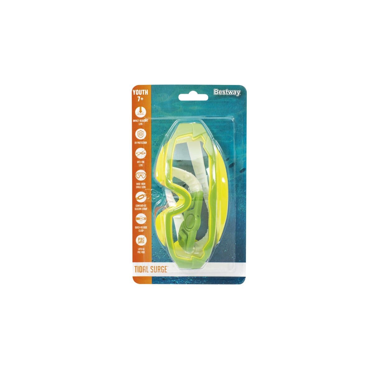 Bestway Junior Tauchmaske Silikon Anti-Beschlag Farbe Gemischt +7 Jahre Strand/Pools 21179 - Image 4