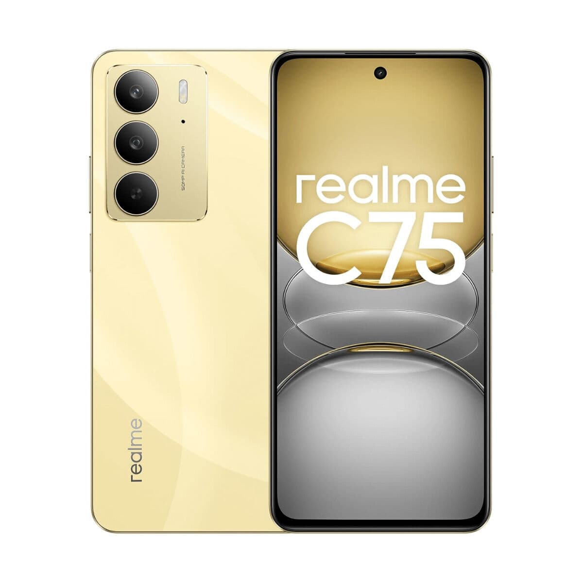 Smartphonei Realme C75 6,72" Octa Core 8 GB RAM 256 GB Zlato