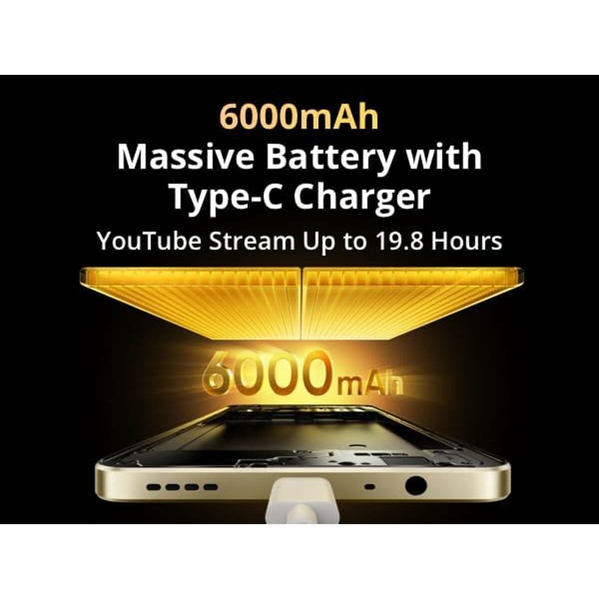 Smartphone Realme Note 70T 6,74" Octa Core 4 GB RAM 64 GB Oro - Image 12