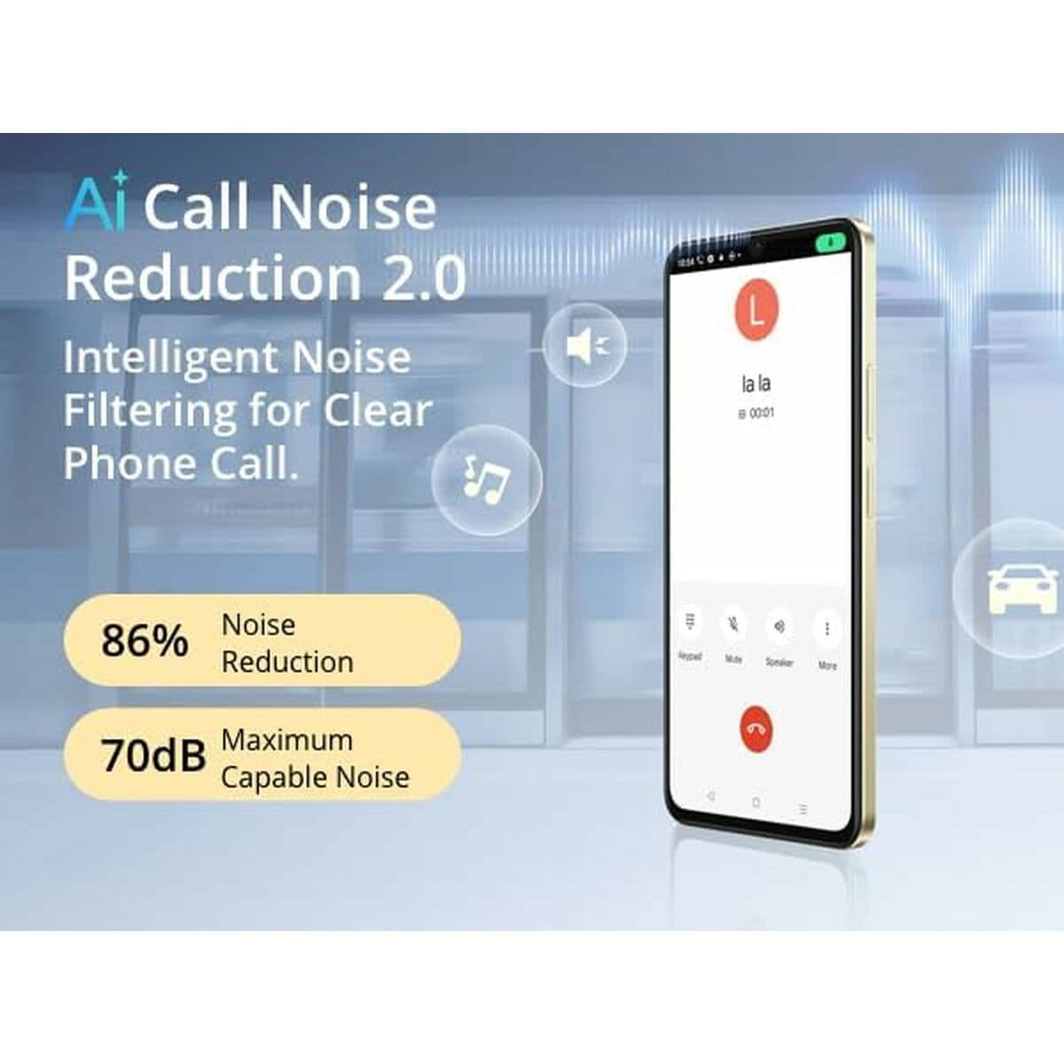 Smartphone Realme Note 70T 6,74" Octa Core 4 GB RAM 64 GB Oro - Image 15