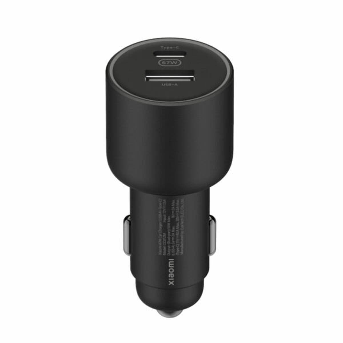 Universal USB-billaddare + USB-C kabel Xiaomi BHR6814GL Svart 55 W - Image 2