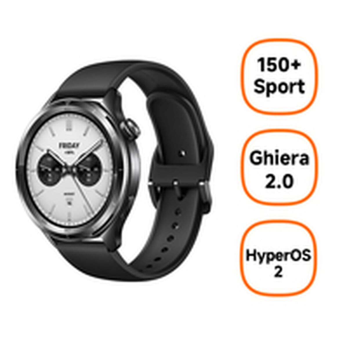 Smartwatch Xiaomi Watch S4 47 mm Nero 1,43" - Image 9