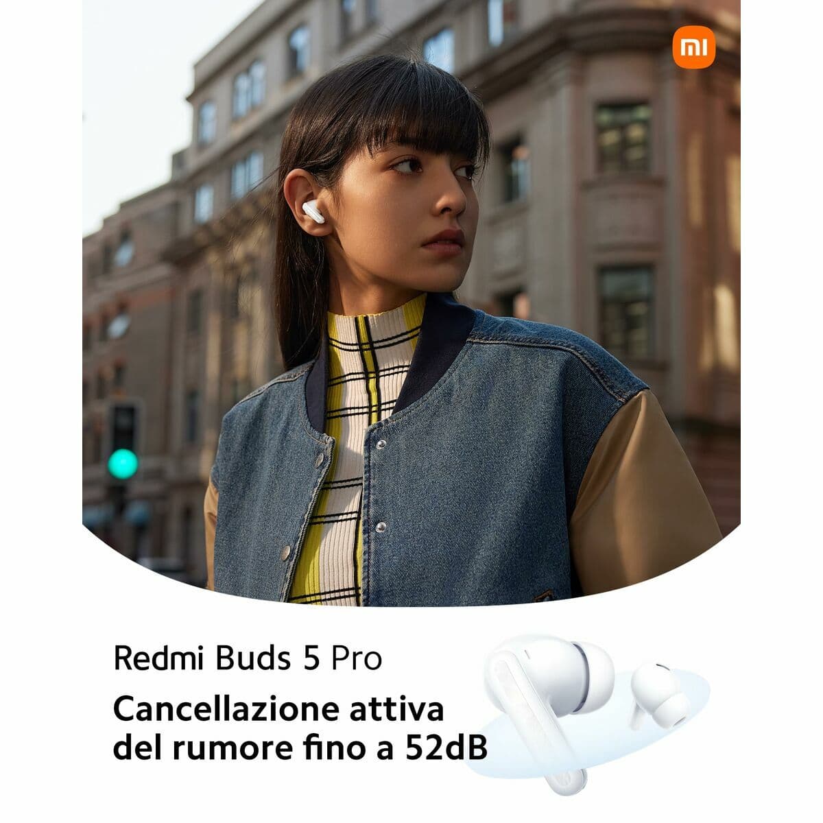Oreillette Bluetooth Xiaomi Redmi Buds 5 Pro Blanc - Image 8