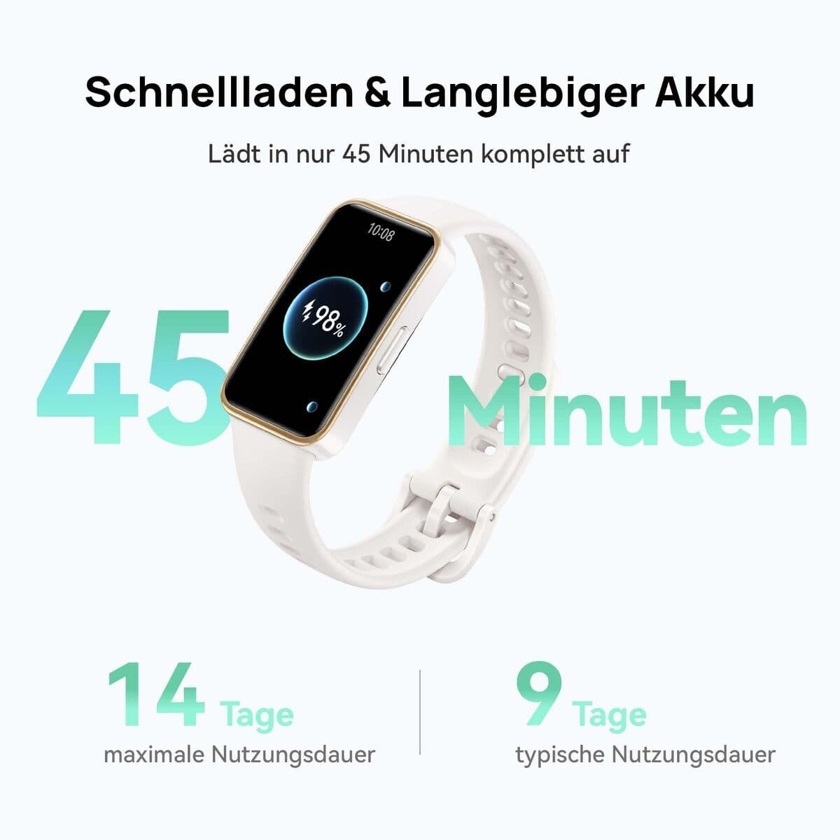 Activity-Armband Huawei Band 9 Schwarz 1,47" 180 mAh (Restauriert A) - Image 20
