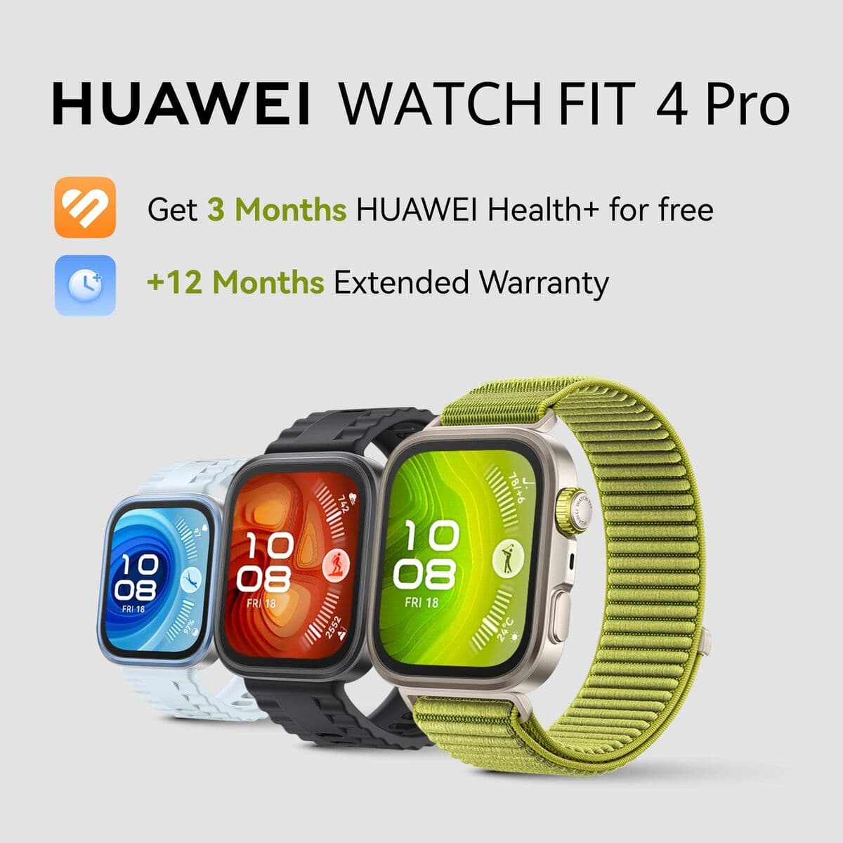 Smartwatch Huawei FIT 4 PRO Verde 1,82" 40 mm - Image 20