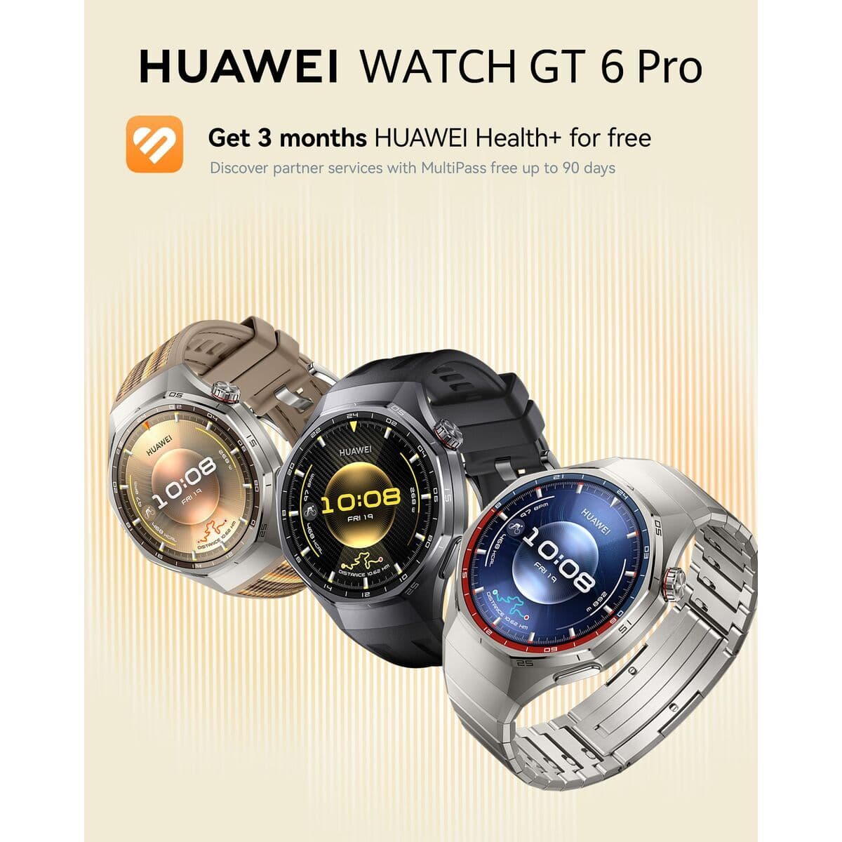 Montre intelligente Huawei Watch GT 6 Pro 46mm Atum-B29M Marron 1,47" 46 mm Ø 46 mm - Image 16