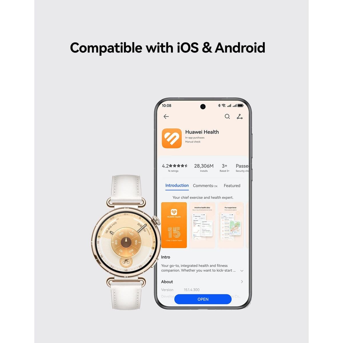 Smartwatch Huawei Watch GT 6 Konsu-B19F Schwarz 1,32" - Image 15