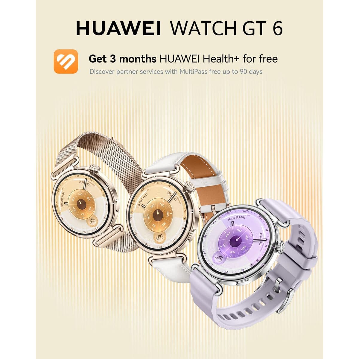 Smartwatch Huawei Watch GT 6 Konsu-B19F Schwarz 1,32" - Image 16