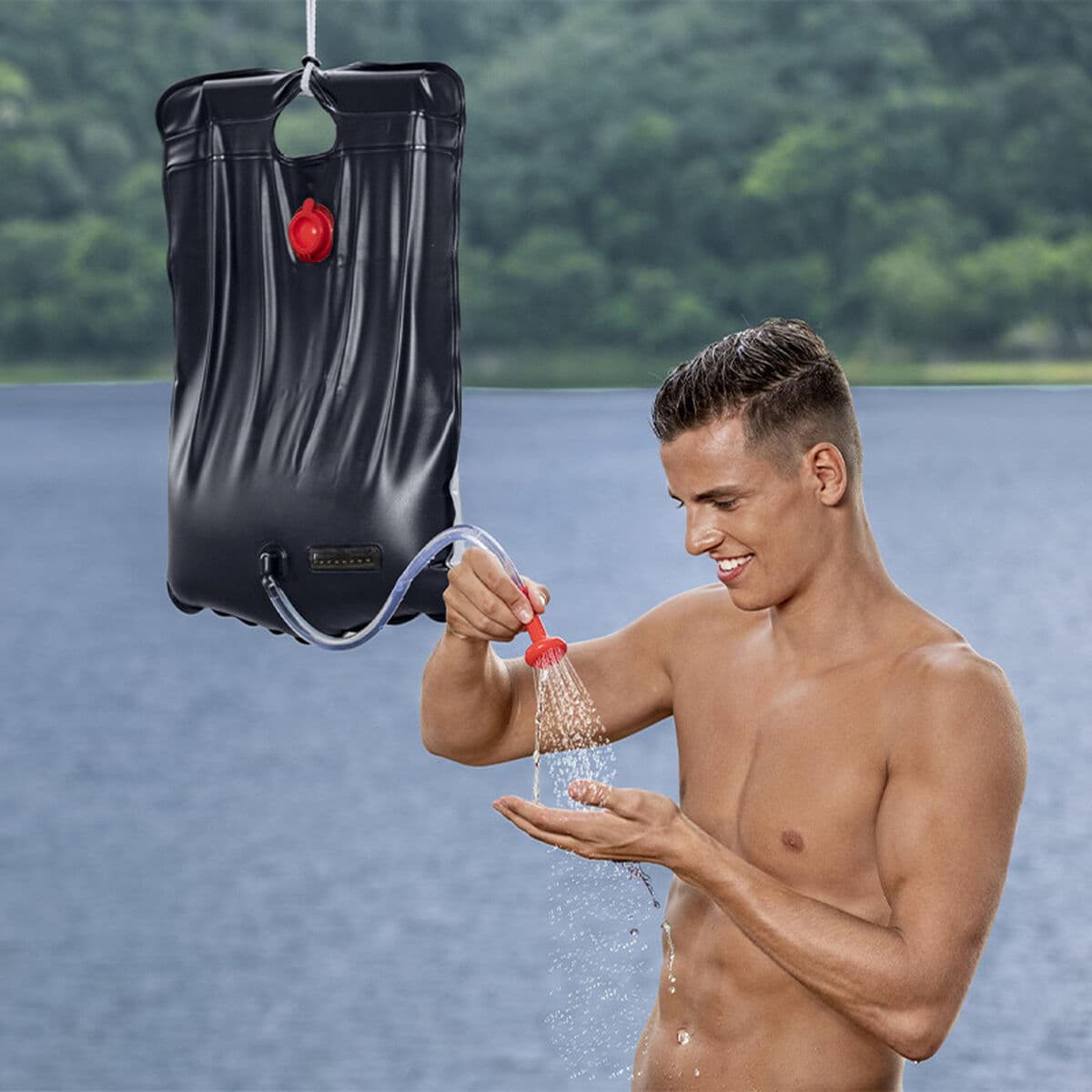 Bestway Solar Duschbeutel Kapazität 20L 41x58cm Garten und Camping 58224 - Image 3