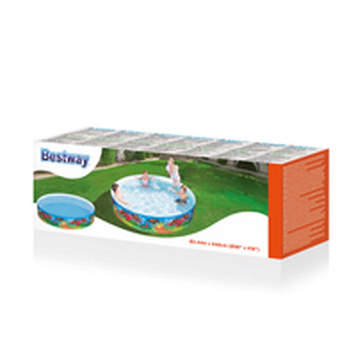 Bestway Piscina Rigida Infantil PVC Marina 244x46 cm +3 Años Jardin 55031 - Image 9