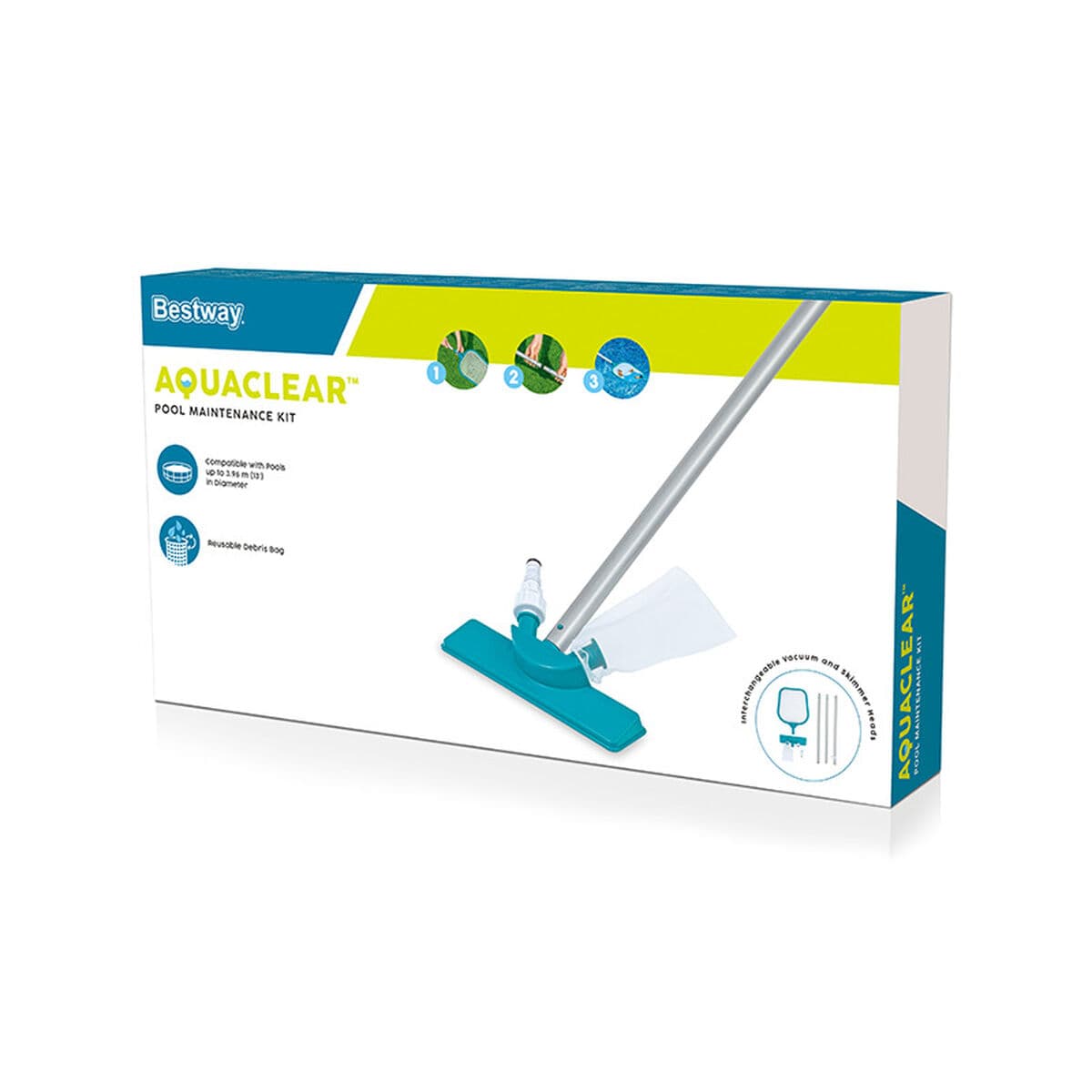 Bestway Kit Mantenimiento Piscina Palo 167 cm Jardin 58013 - Image 3