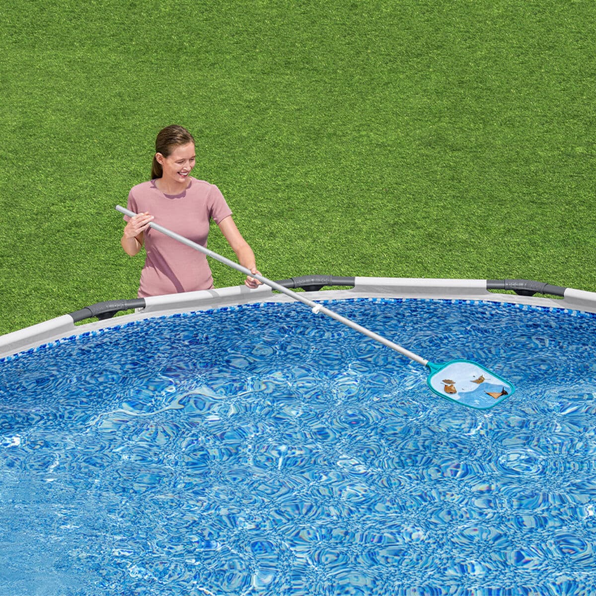Bestway Kit Mantenimiento Piscina Palo 167 cm Jardin 58013 - Image 4