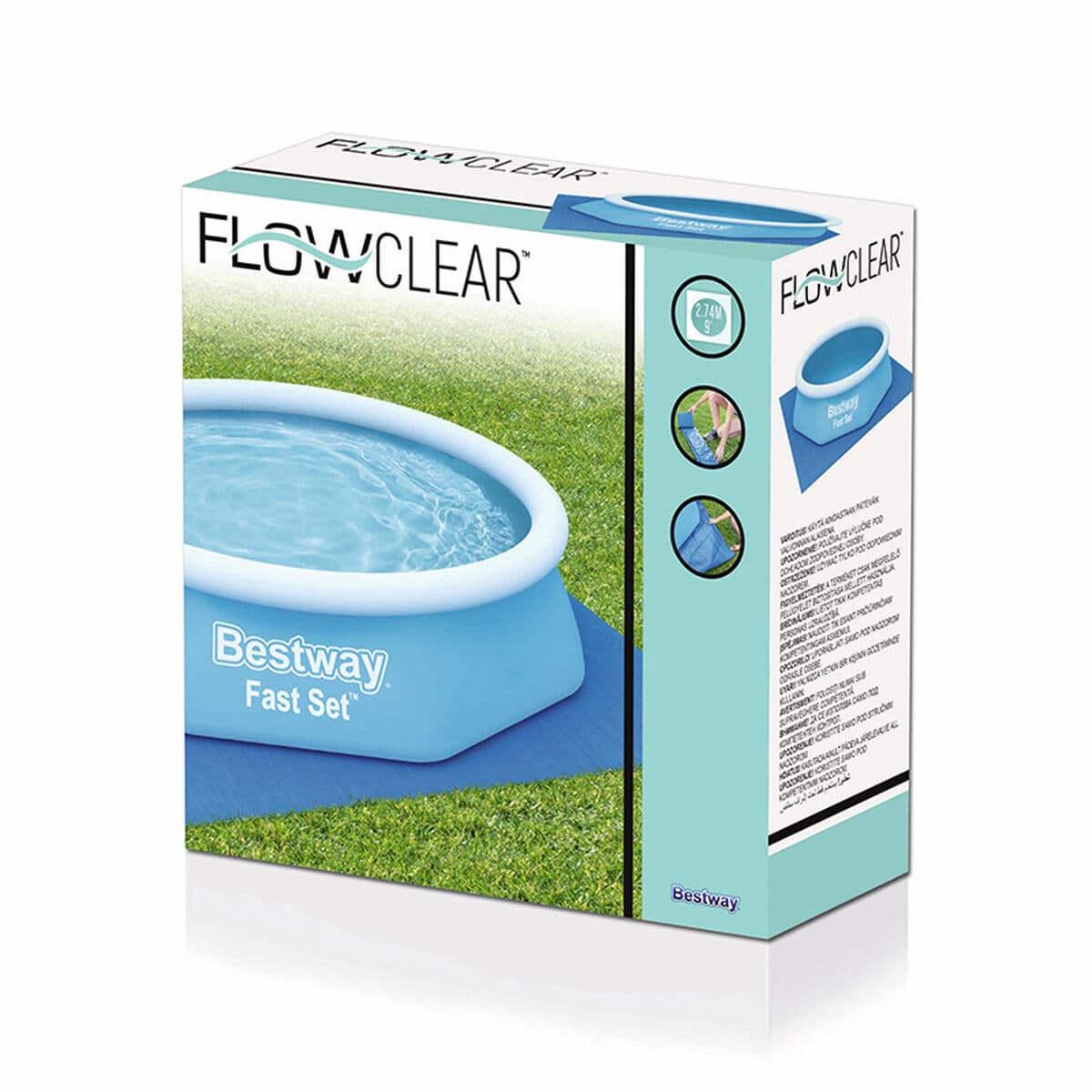 Bestway Suelo Piscina Protector 274x274 cm Jardin 58000 - Image 2