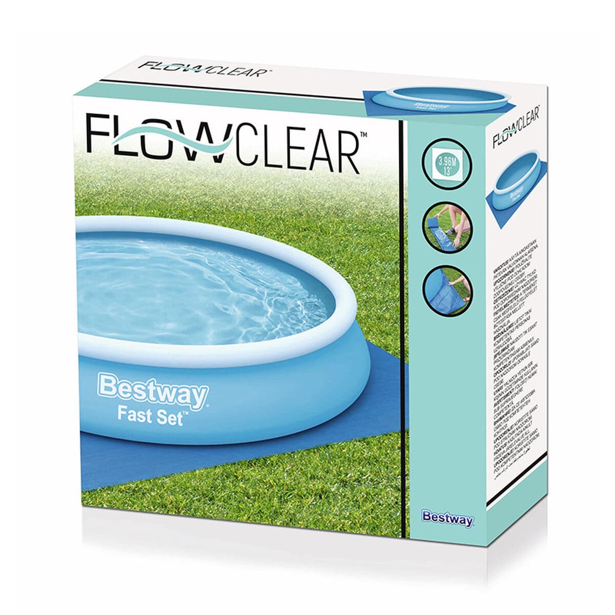 Bestway Suelo Piscina Protector 396x396 cm Jardin 58002 - Image 2