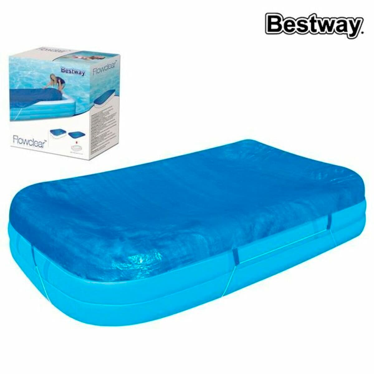 Bestway Cubierta Piscina Hinchable 340x230 cm Jardin 58108