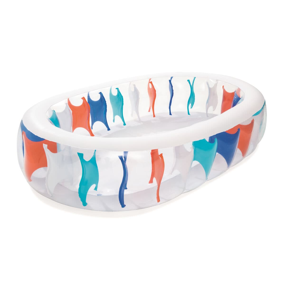 Bestway Uppblåsbar Oval Pool 229x152x51 cm +6 År Trädgård 54066 - Image 5