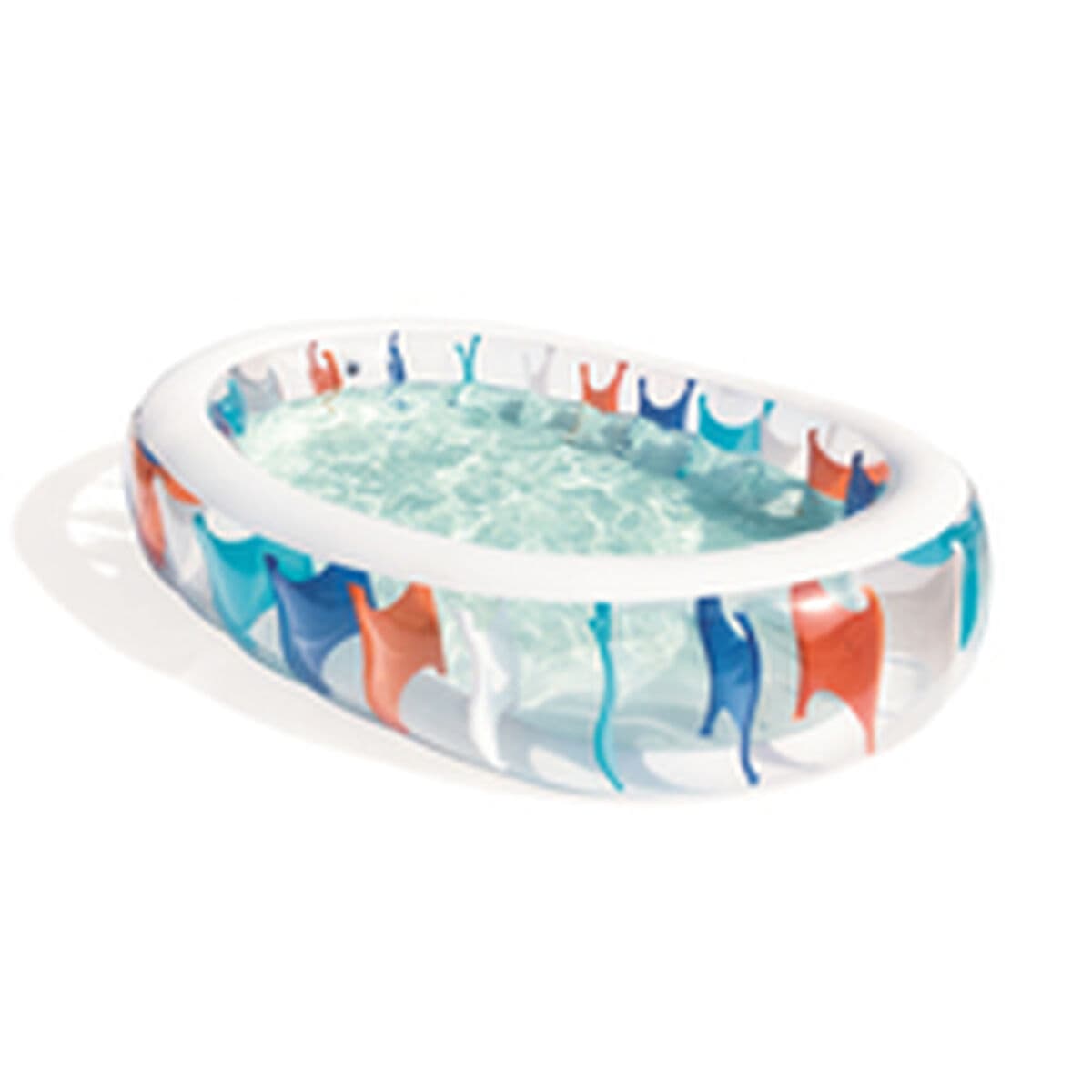 Bestway Uppblåsbar Oval Pool 229x152x51 cm +6 År Trädgård 54066 - Image 2