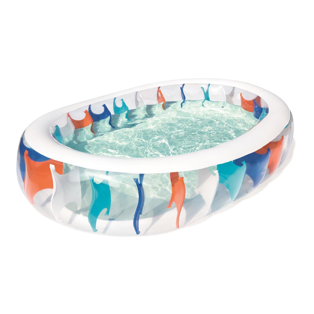 Bestway Uppblåsbar Oval Pool 229x152x51 cm +6 År Trädgård 54066 - Image 9