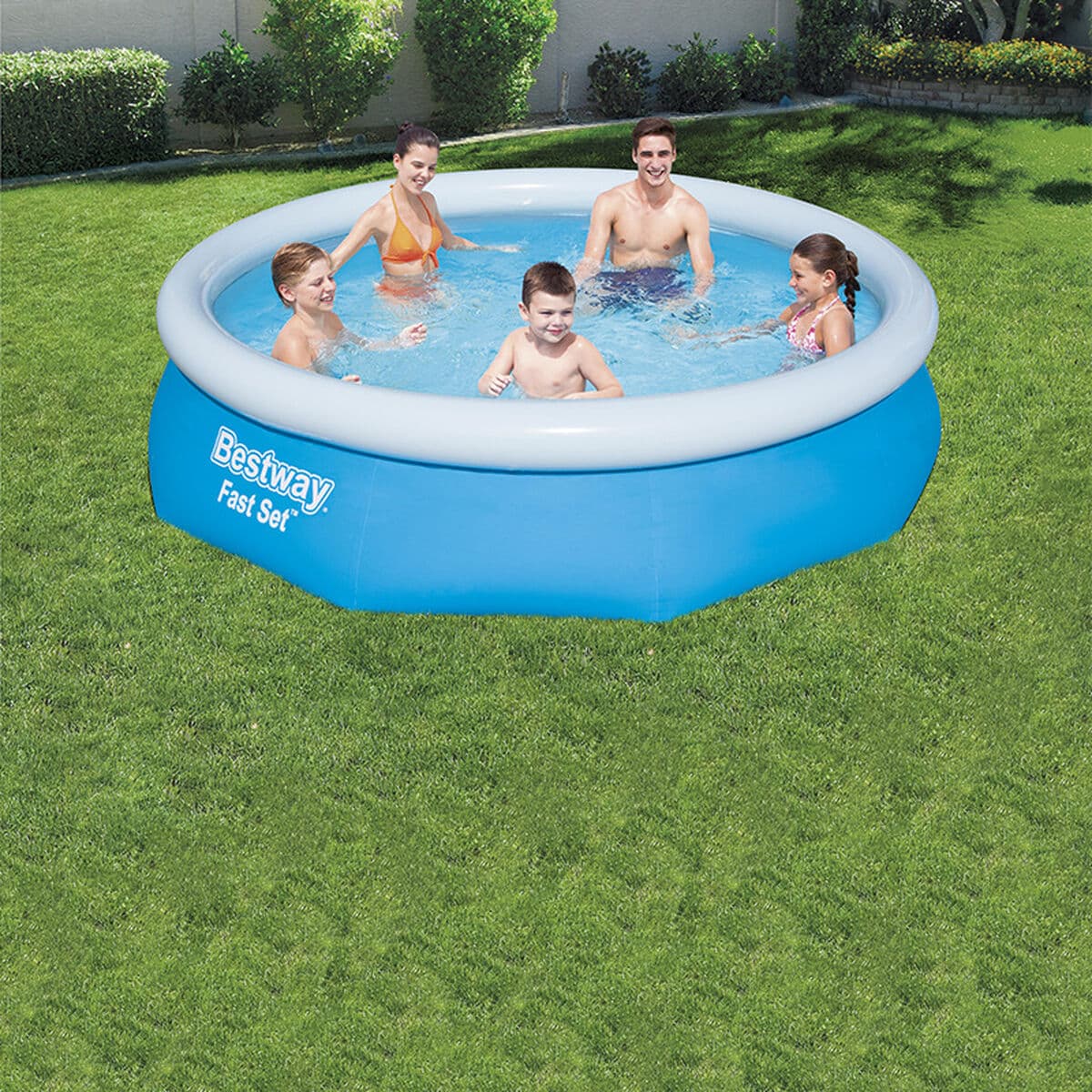Bestway Piscina Hinchable Adulto Aro 305x76 cm Jardin 57266 - Image 3